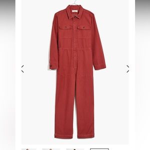 Straight-Leg Coverall Jumpsuit Madewell